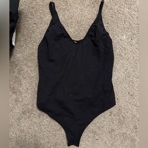free people blk bodysuit size medium